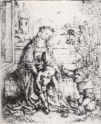 The Holy Family in a landscape Albrecht Durer